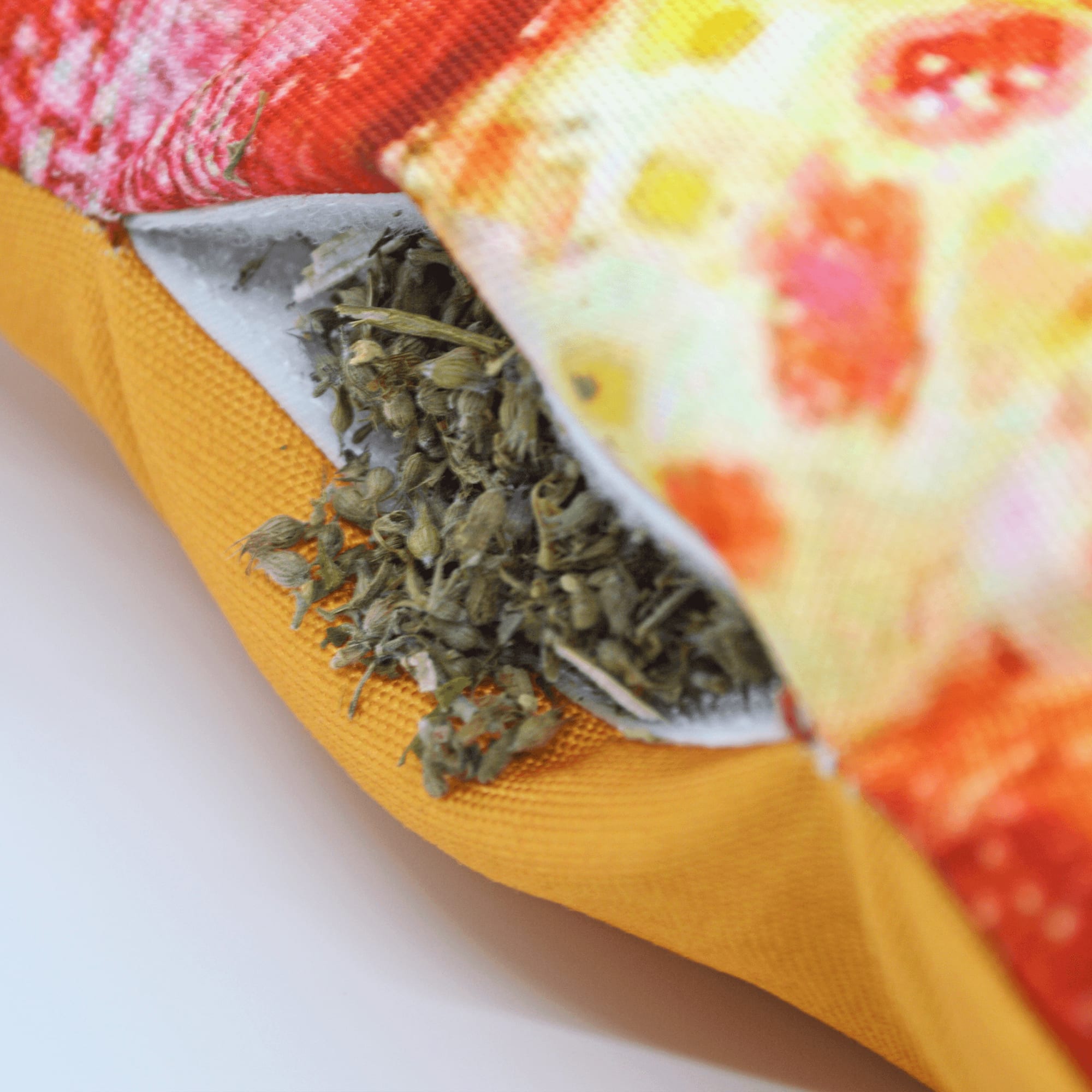 Doggijuana Get the Munchies Refillable Pizza Dog Toy, Medium