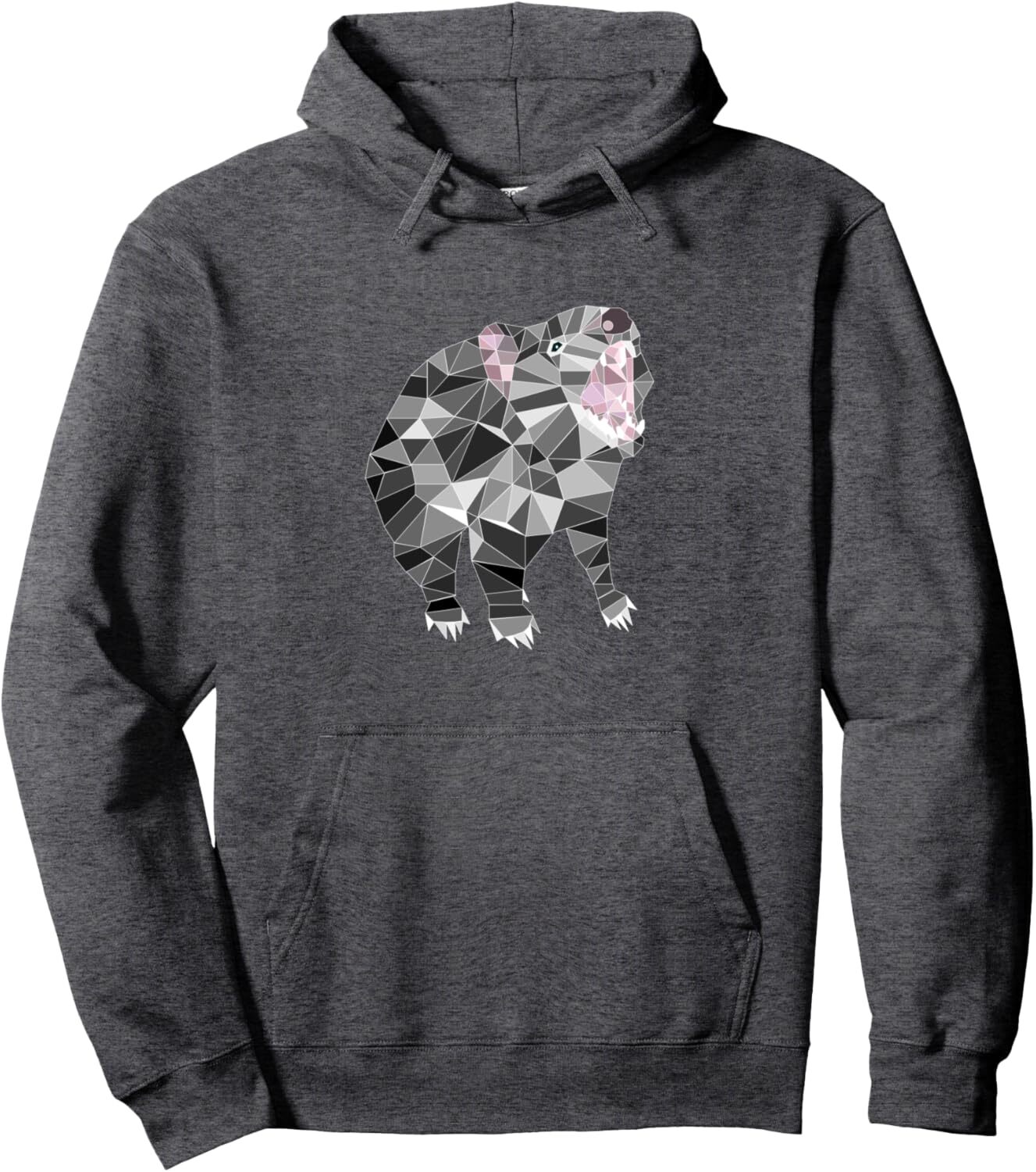 Hoodie for Mens Womens Geometric 2D Poly Tasmanian Devil T-Shirt Pullover Hoodie Graphic Hoodies sweatshirt Fashion Color