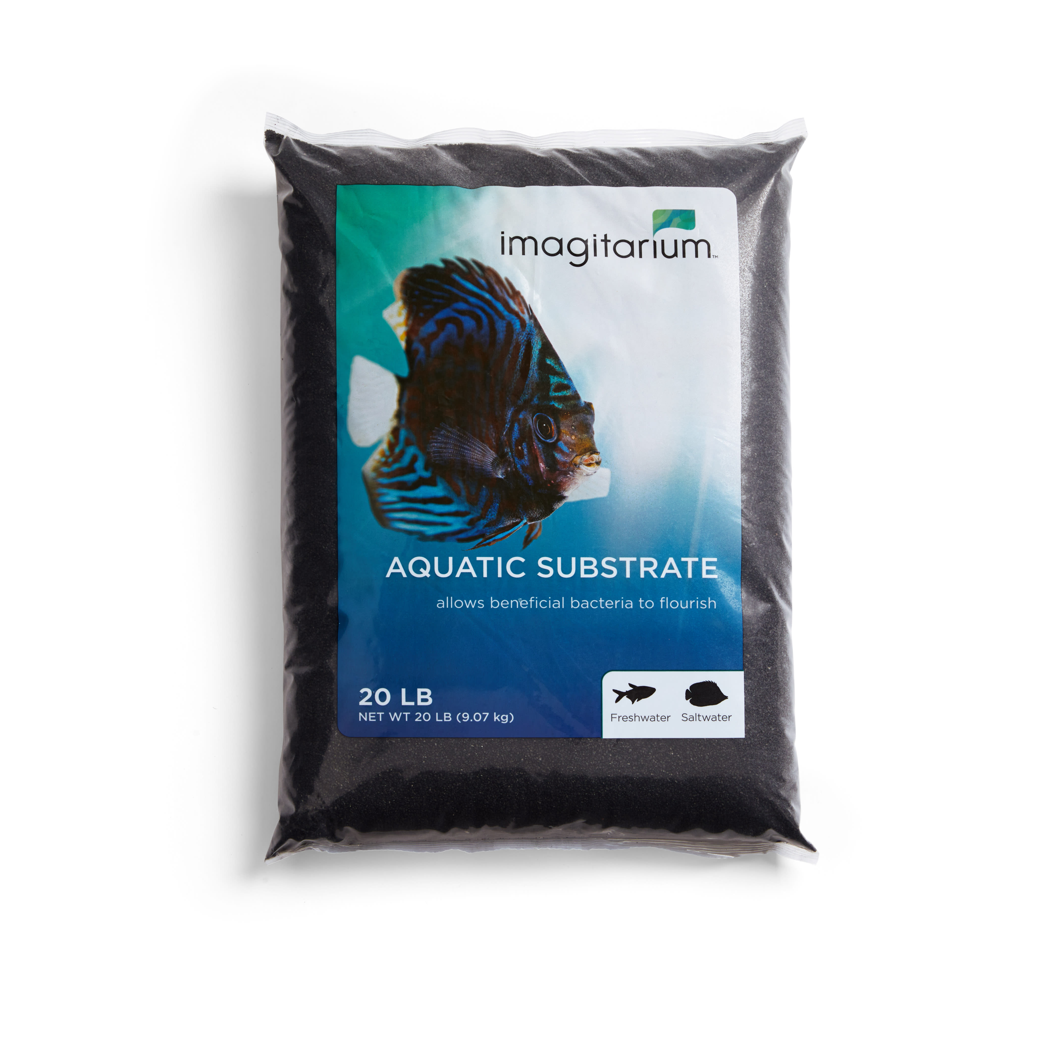 Imagitarium Black Aquarium Sand, 20 lbs.