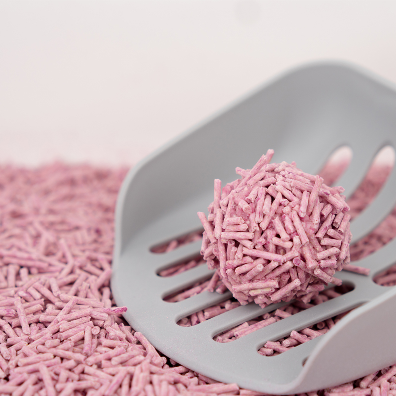 Wholesale 100% Natural Quick Clumping Dust Free Plant Flushable Corn Green Tea Peaches Tofu Cat Litter
