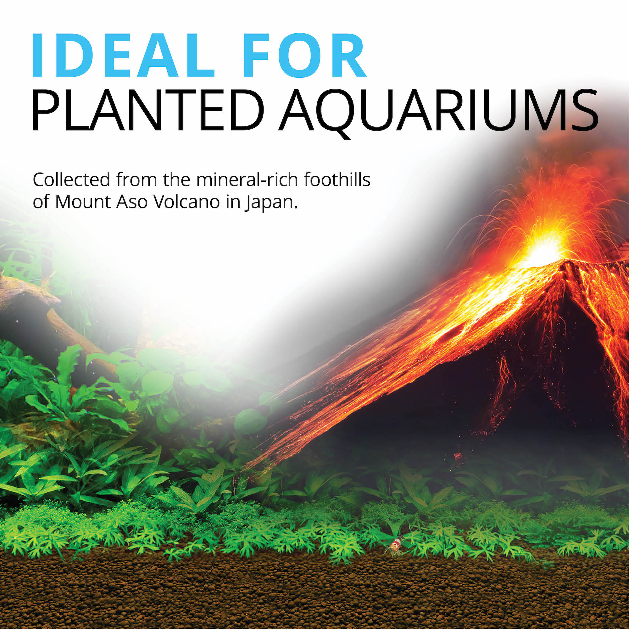 Fluval Bio Stratum Aquarium, 8.8 lbs.
