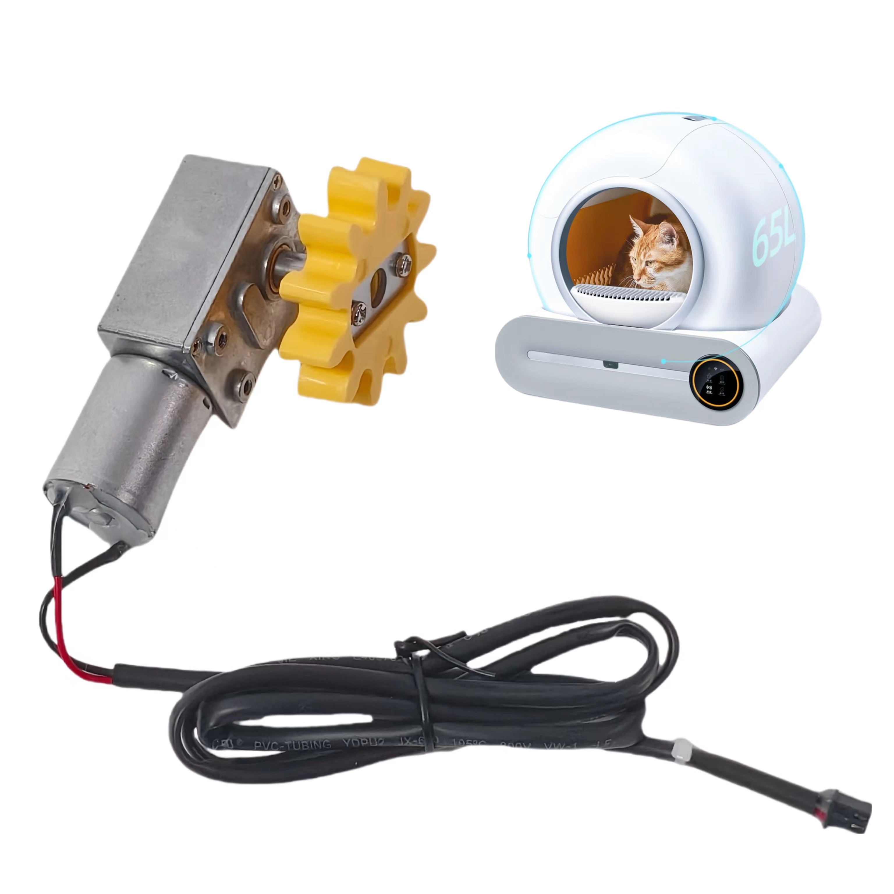 Replace maintenance the motor accessories electric pet furniture self-cleaning smart automatic cat litter box