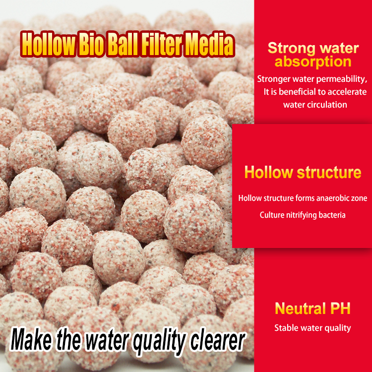 Aquarium Ceramic Bio Filter Media Ball for Freshwater Aquarium and Marine Fish Tank Sump, Canister Filter, Koi Ponds