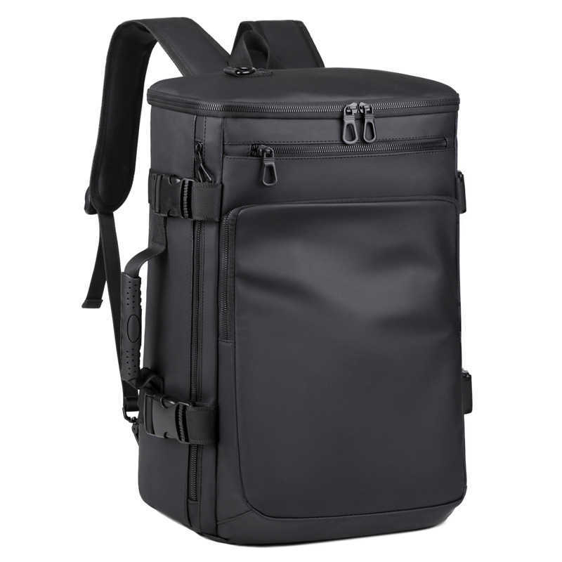 Work commuting business backpack, men's high-end sense, large capacity multifunctional business travel backpack, computer bag 241125