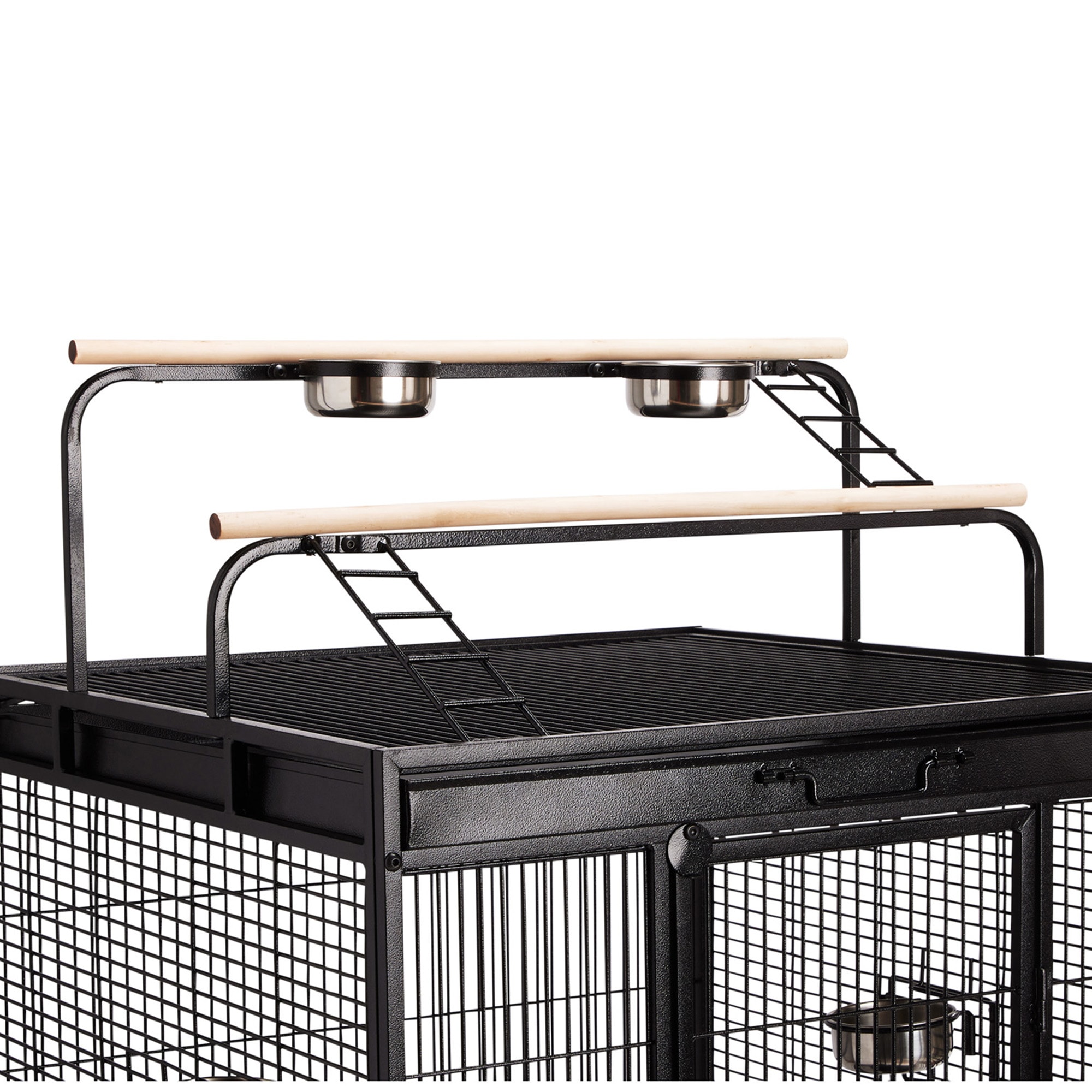 You & Me Large Standing Parrot Cage 29" L x 29" W x 33.75" H