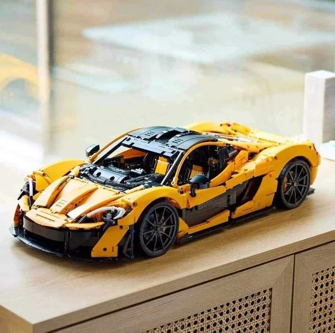 With Box P1 er racing accessories 42172 model building blocks 1 8 block technology toys for childrens Christmas gifts M241125