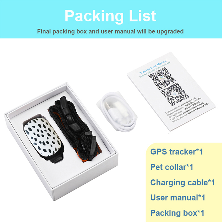 Wholesales 4G GPS Pet Locator WiFi Location Dog Cat Locator Smart Pet Tracker Loss Prevention Accessories Supplies