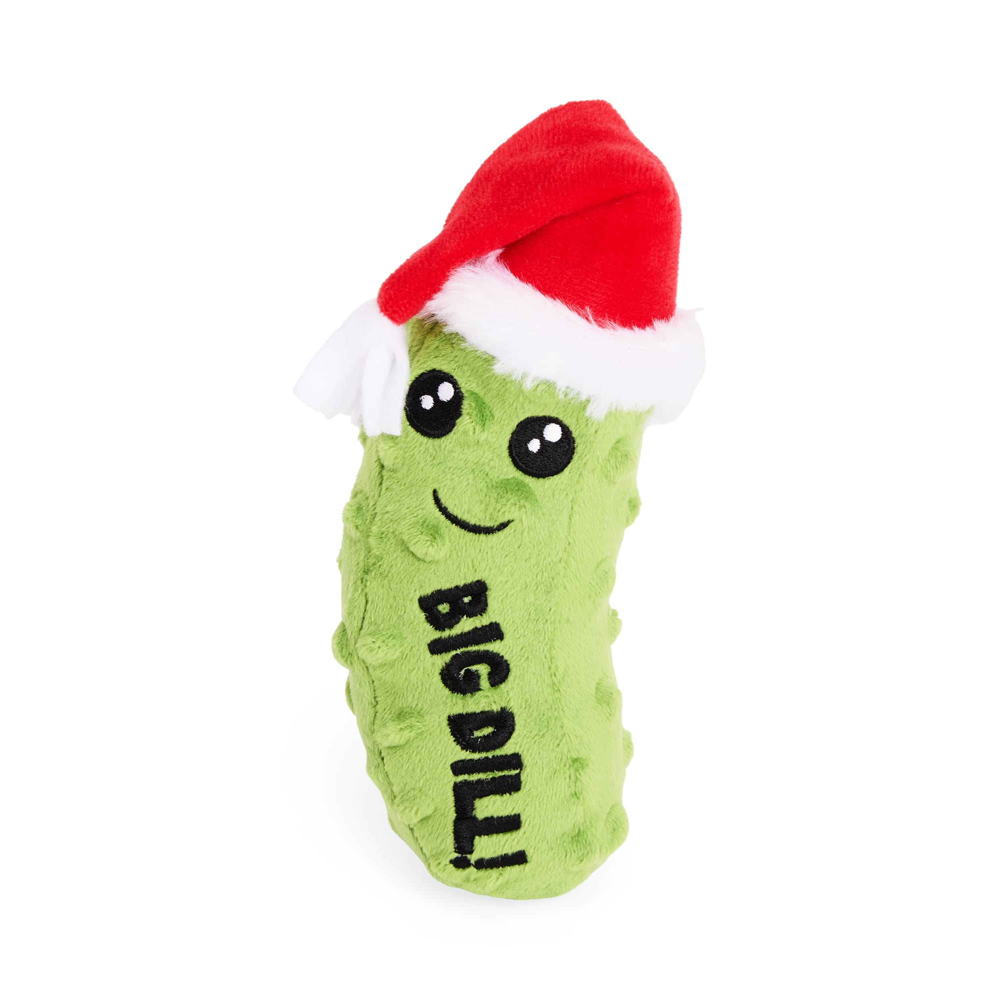 Merry Makings Plush Big Dill Pickle Dog Toy, Small