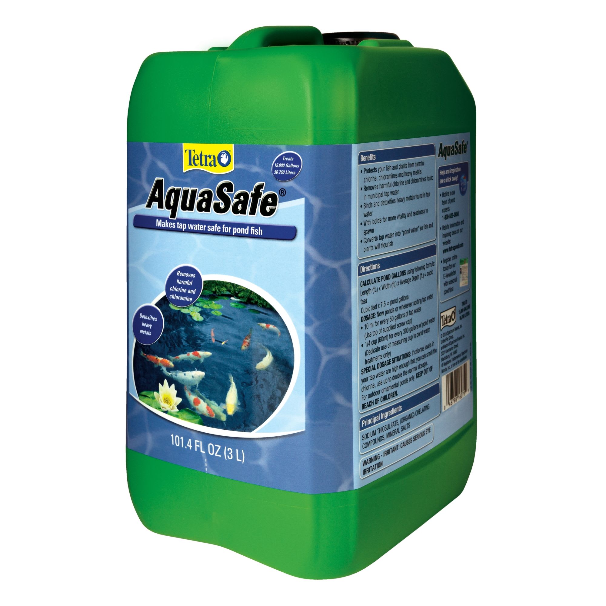 TetraPond AquaSafe Pond Water Conditioner, 101.4 oz.