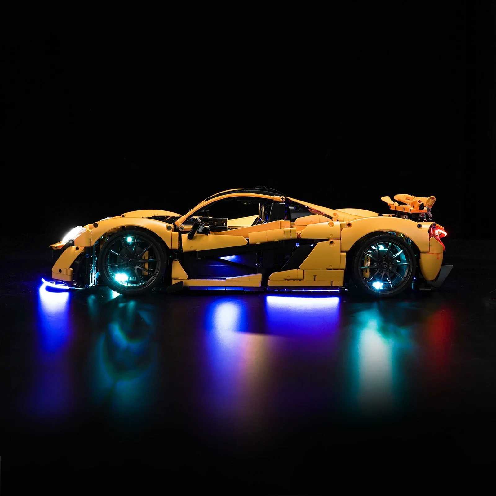 3893Pcs technology P1 building block Cpatible 42172 MOC building block model sports car toy boy Christmas gift M241125