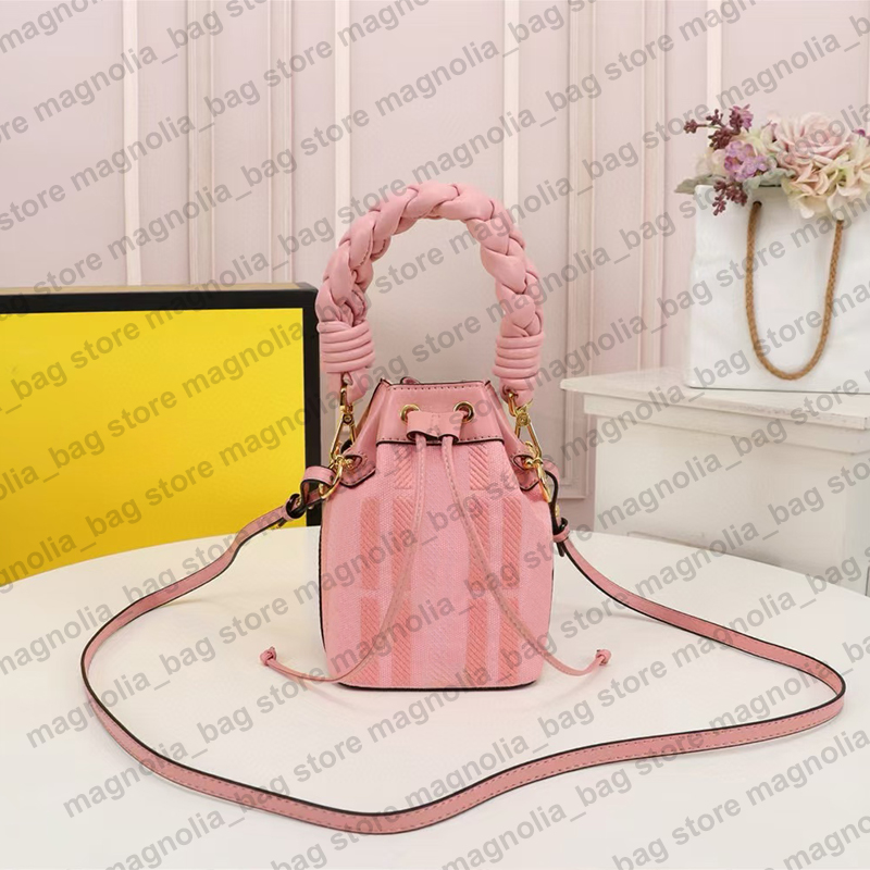 Mon Tresor mini sac en queue de cochon concepteur sac fourre-tote cordon de trémest