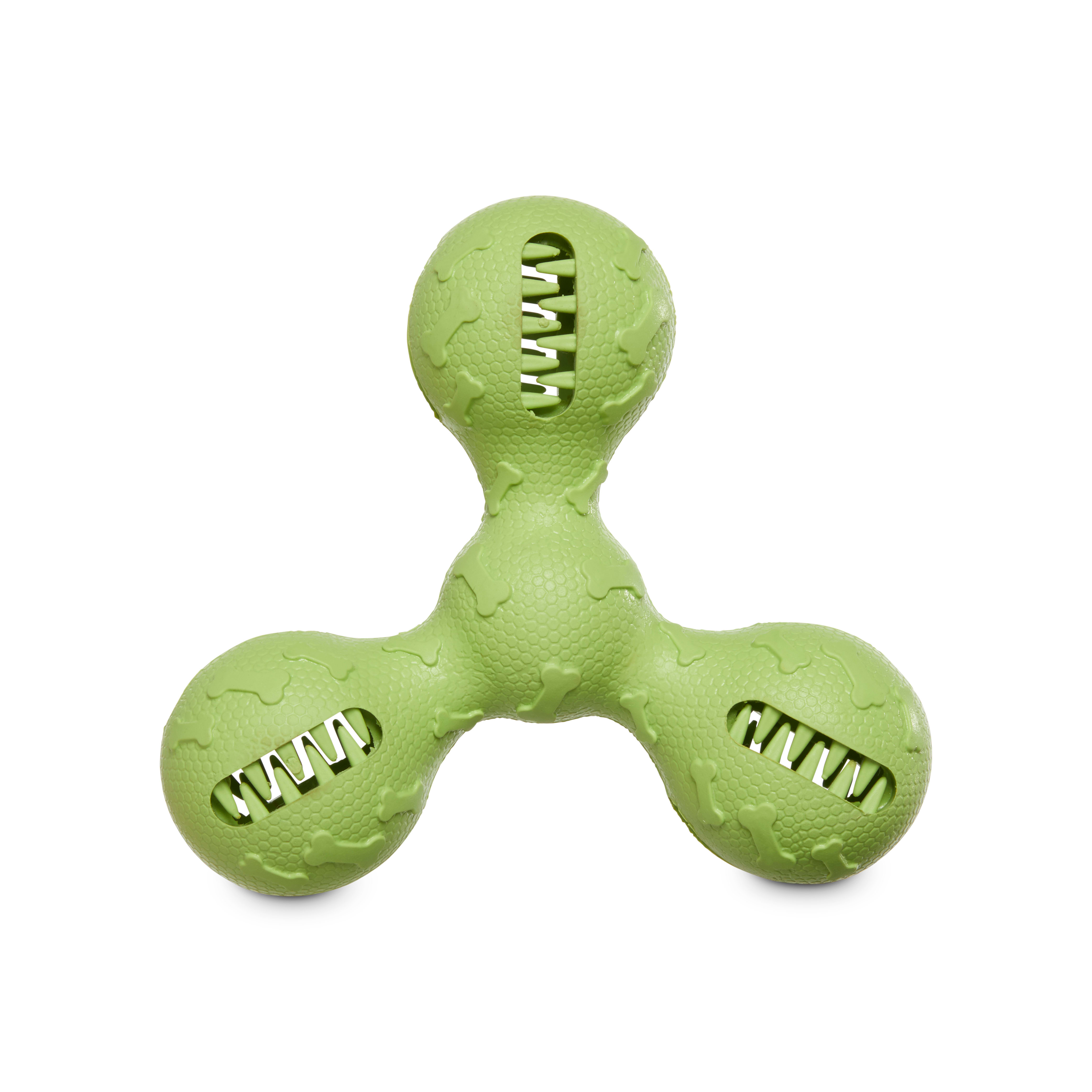 Leaps & Bounds Triad Treat Dispenser Dog Chew Toy, Large