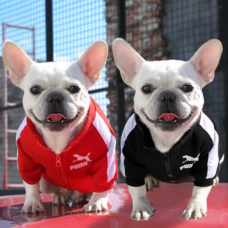 Baseball Dog Jacket Winter Dog Clothes for Small Medium Dogs Puppy Pet Vest French Bulldog Sweatshirt Chihuahua Costume Pug CoatXJ241125