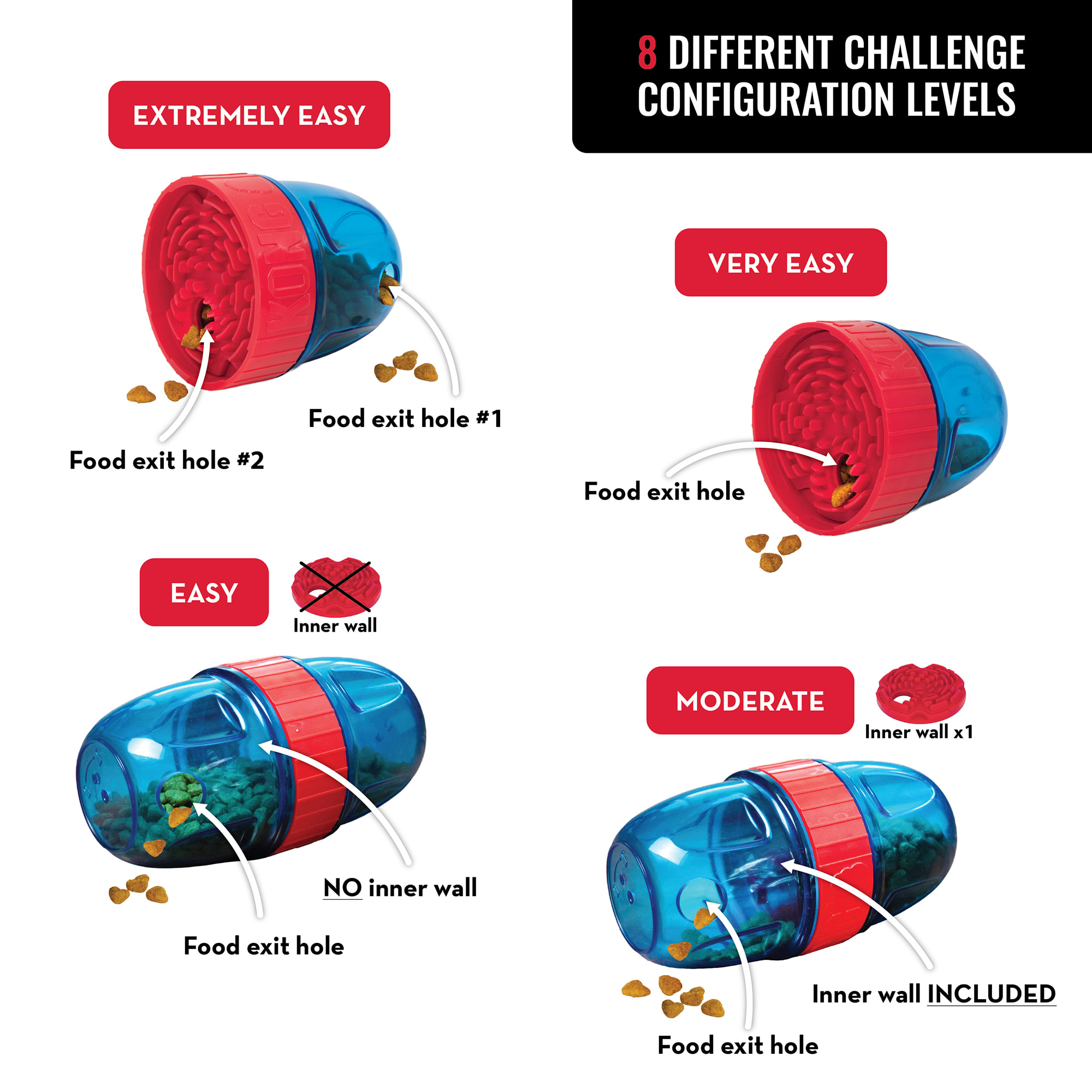 KONG Scuttle Pod Dog Toy, Large