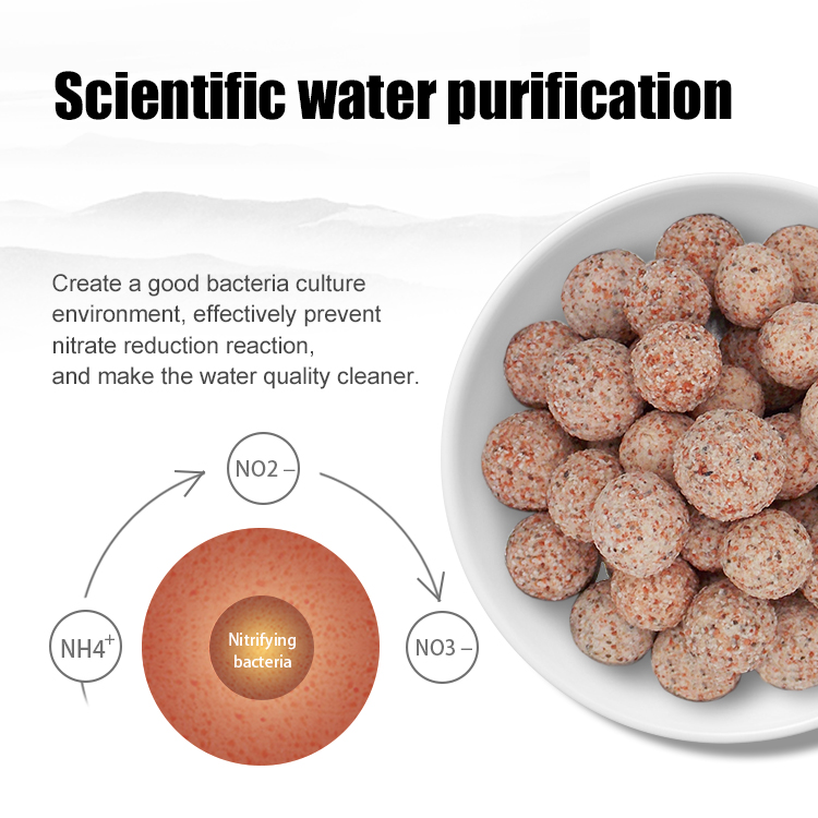 Aquarium Ceramic Bio Filter Media Ball for Freshwater Aquarium and Marine Fish Tank Sump, Canister Filter, Koi Ponds
