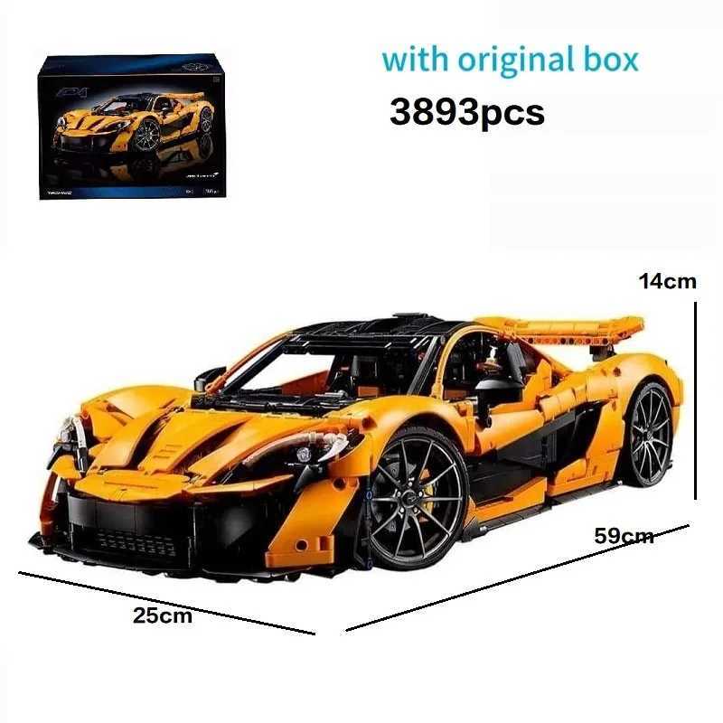 With Box P1 er racing accessories 42172 model building blocks 1 8 block technology toys for childrens Christmas gifts M241125
