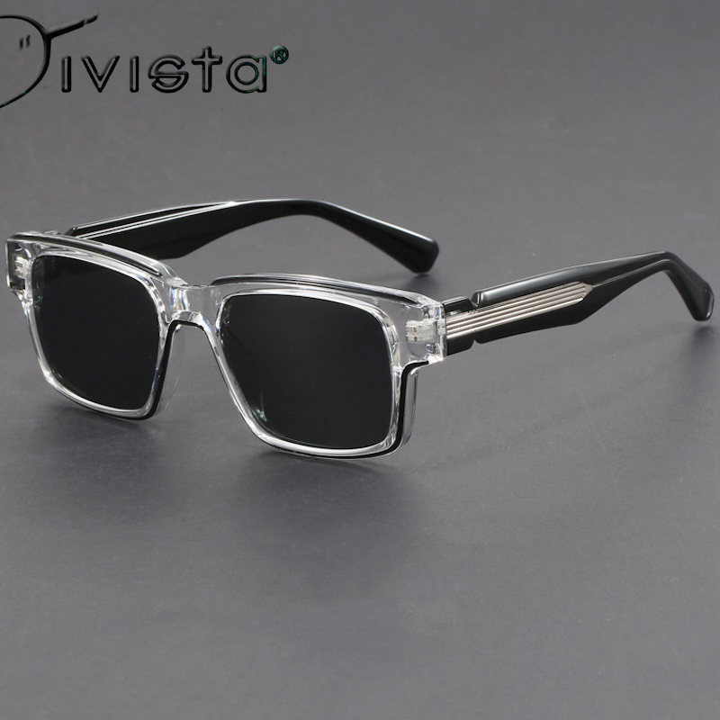 Designer Square Sunglasses Men Oversized Big Glasses Vintage Women Goggles Gothic Y2K Futuristic Cool INS Niche Circular High-end Sturdy Metal inlay S224 IVSTA
