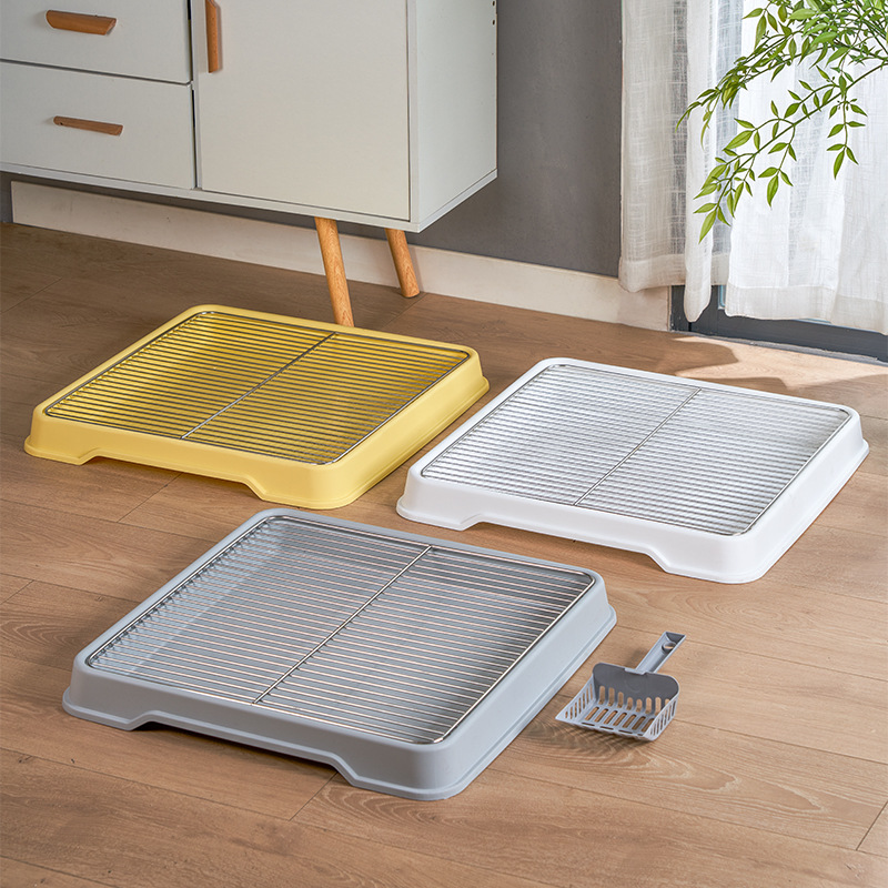 MMG Hot Selling Paper Disposable Cat Litter Box Plastic Indoor Portable Self Cleaning Training Indoor Dog Toilet Tray