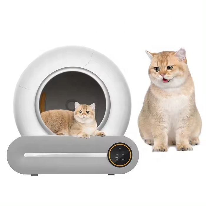 New fashion design Carton packing automatic sandbo cat litter box thickened cat toilet cat tree with litter box enclosure