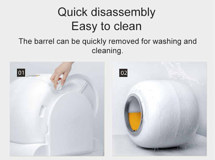 Self-Cleaning Automatic Cat Toilet App Control Tuya Smart Application Pet Smart Cat Litter Box Cleaning Sets