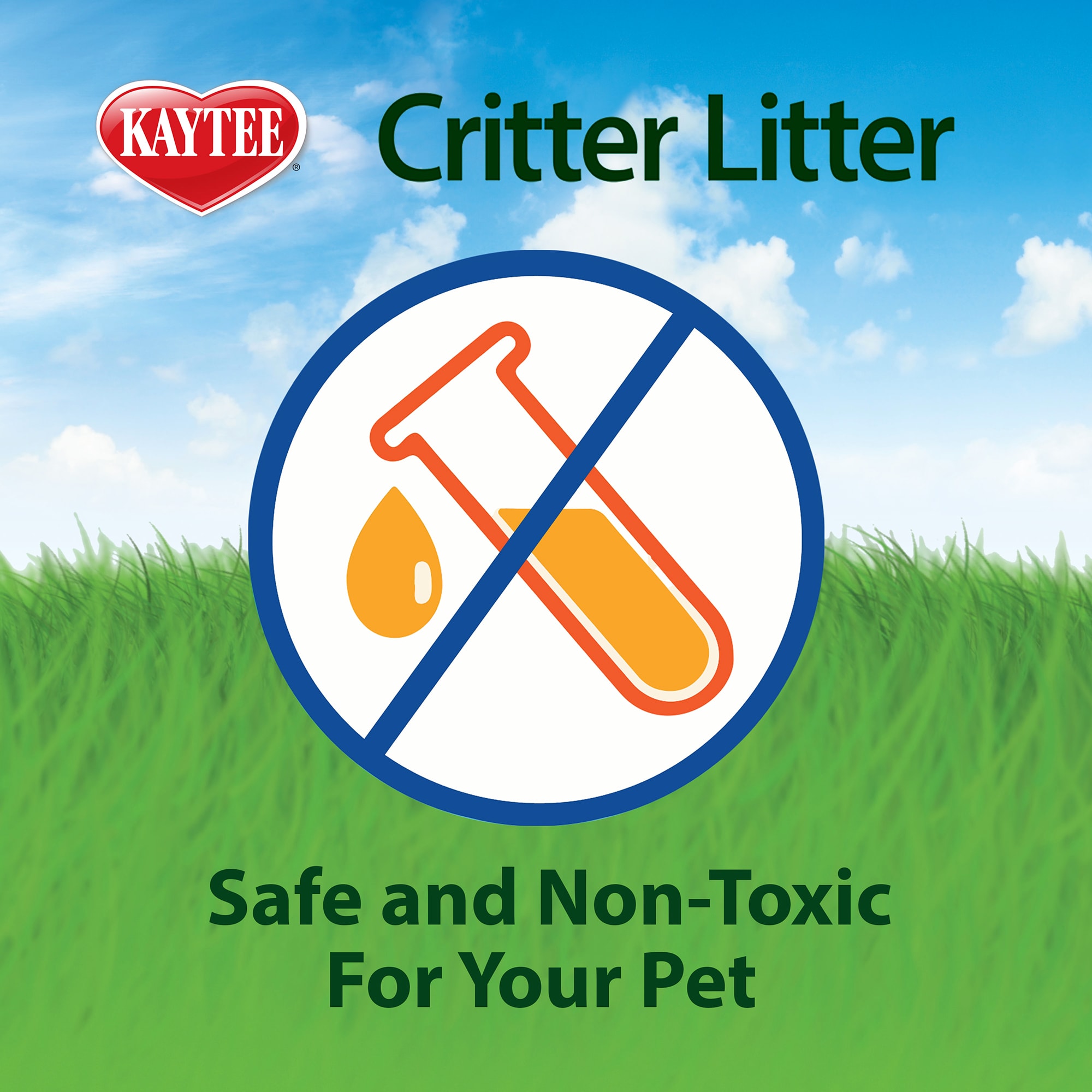 Kaytee Critter Litter Premium Potty Training Litter for Small Animals, 8 lbs.