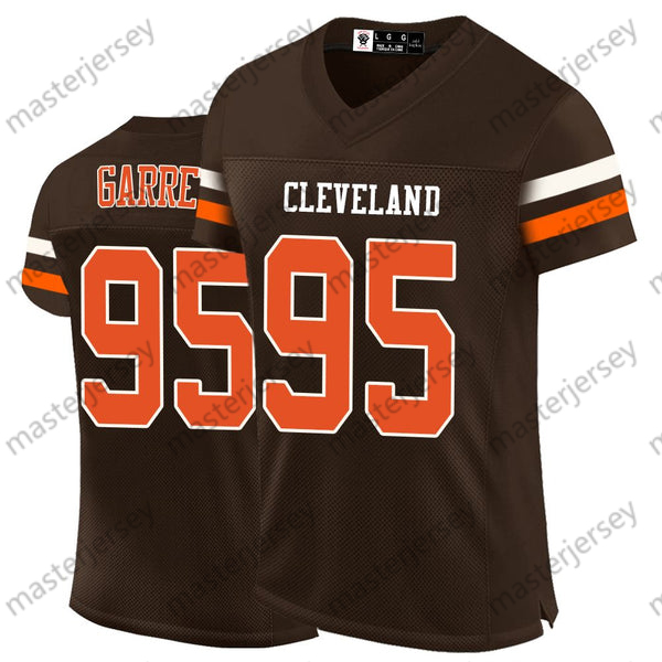 95 Myles Garrett Cities Football Jerseys Nick Chubb Winston Njoku Cedric Tillman Denzel Ward Jerry Jeudy Custom All Stitched Name and Number