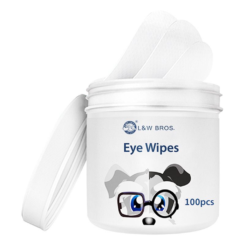 Wholesale Factories 100pcs Wipes Wet Pet Eye Dog Cat Tear Stain Remover Cleaning Pet Cleaner Wipes