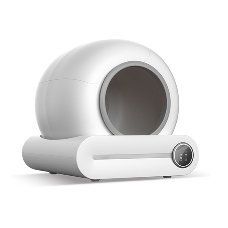 Hot Selling Simple Cute Pet Products Cleaning Plastic Cat Toilet box Cat Litter Box cat litter automatic box