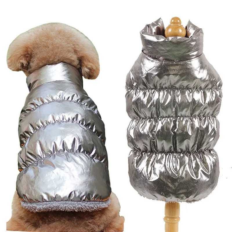 Warm Dog Clothes Winter Fleece Inside Bulldog Pet Vest Puppy Outfit Dog Jackets Windproof 8 Color Clothes for Medium Large DogsXJ241125