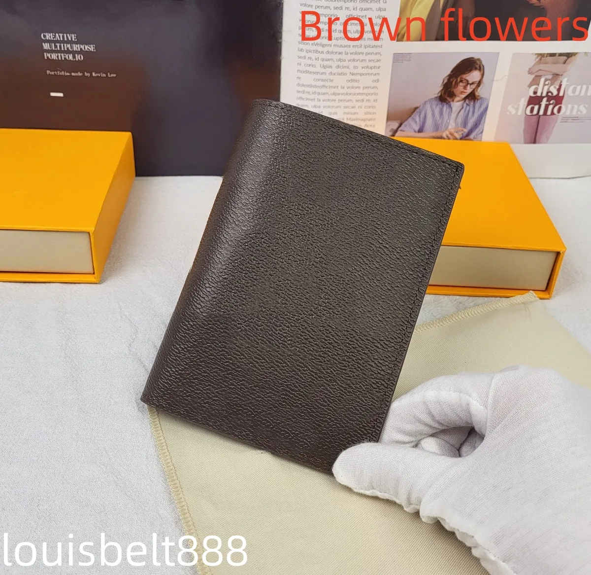 Passport Cover Passport Holder Designer Wallets for Men Women Card Holder Fashion classic Leather Passport bag card bag A great companion for travel and mobility