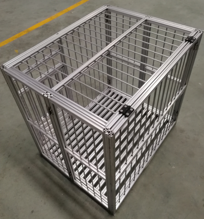 Langle Dog Suppliers in China Collapsible aluminum Dog Metal Cage Dog Kennel pet cage manufacturer from china