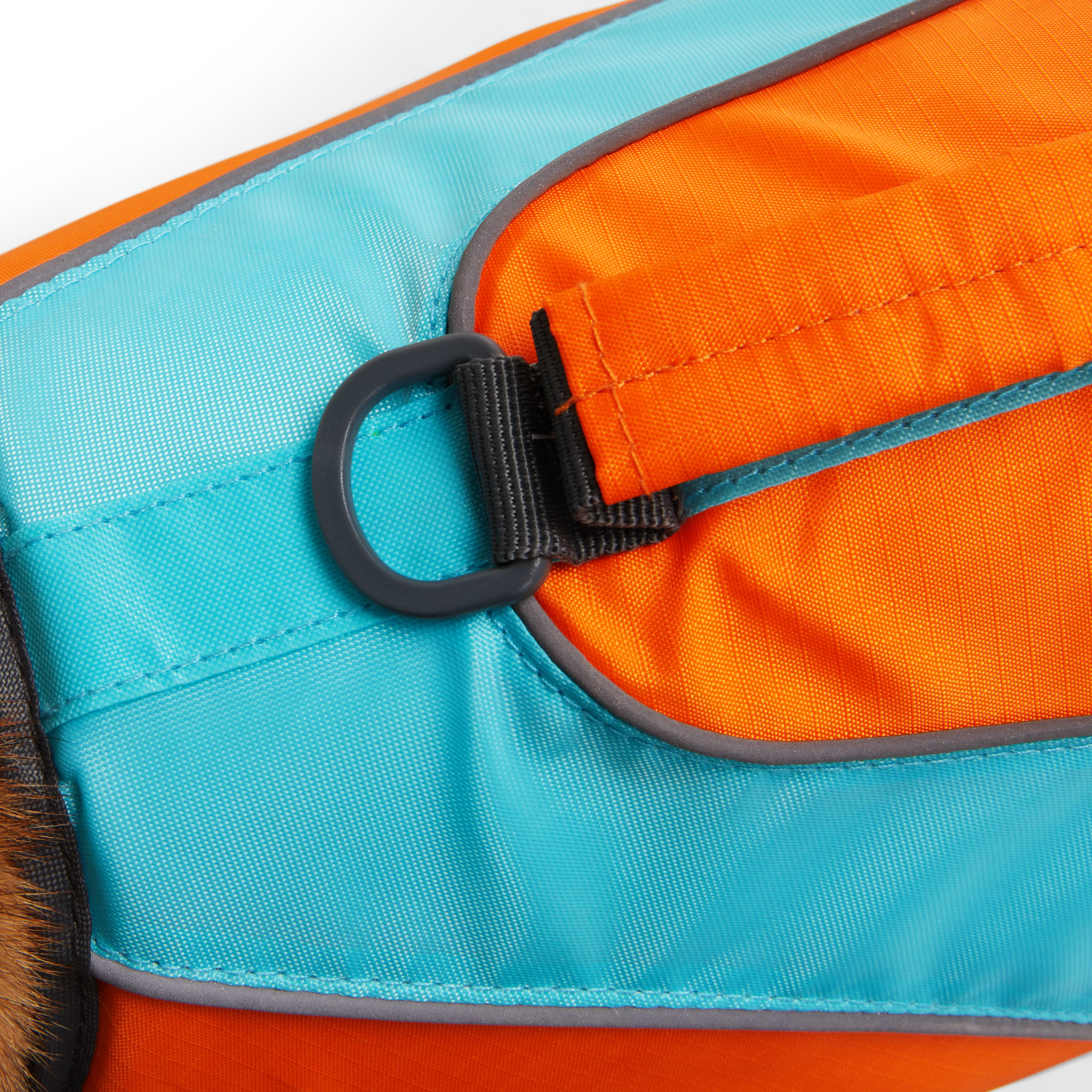 YOULY Orange/Blue Dog Float, X-Small