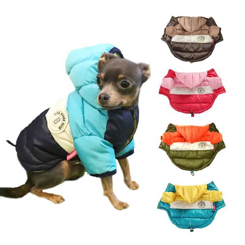 Pet Clothes Puppy Pet Warm Down Jacket Dog Winter Waterproof Jacket Small and Medium Dog Chihuahua French Bulldog ClothingXJ241125