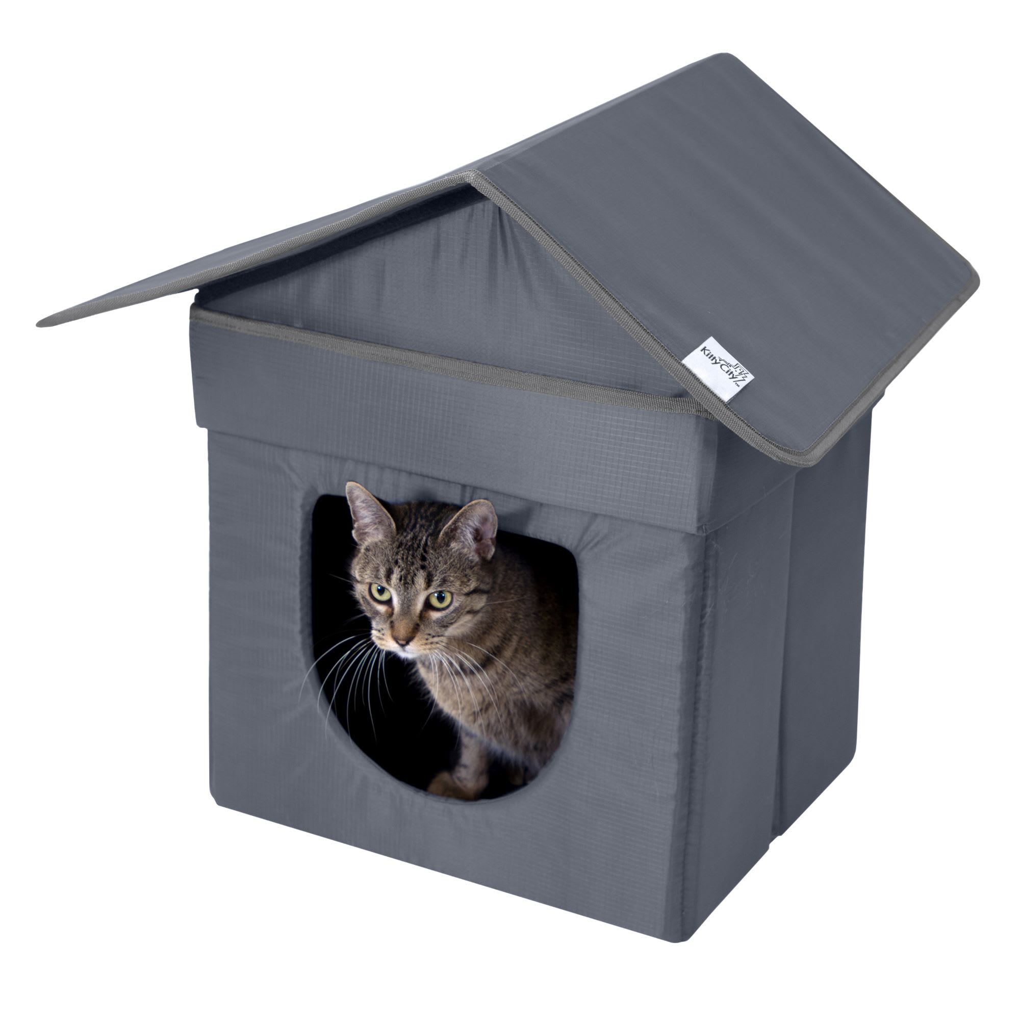 Kitty City Outdoor Bed for Cats, 21.5" H