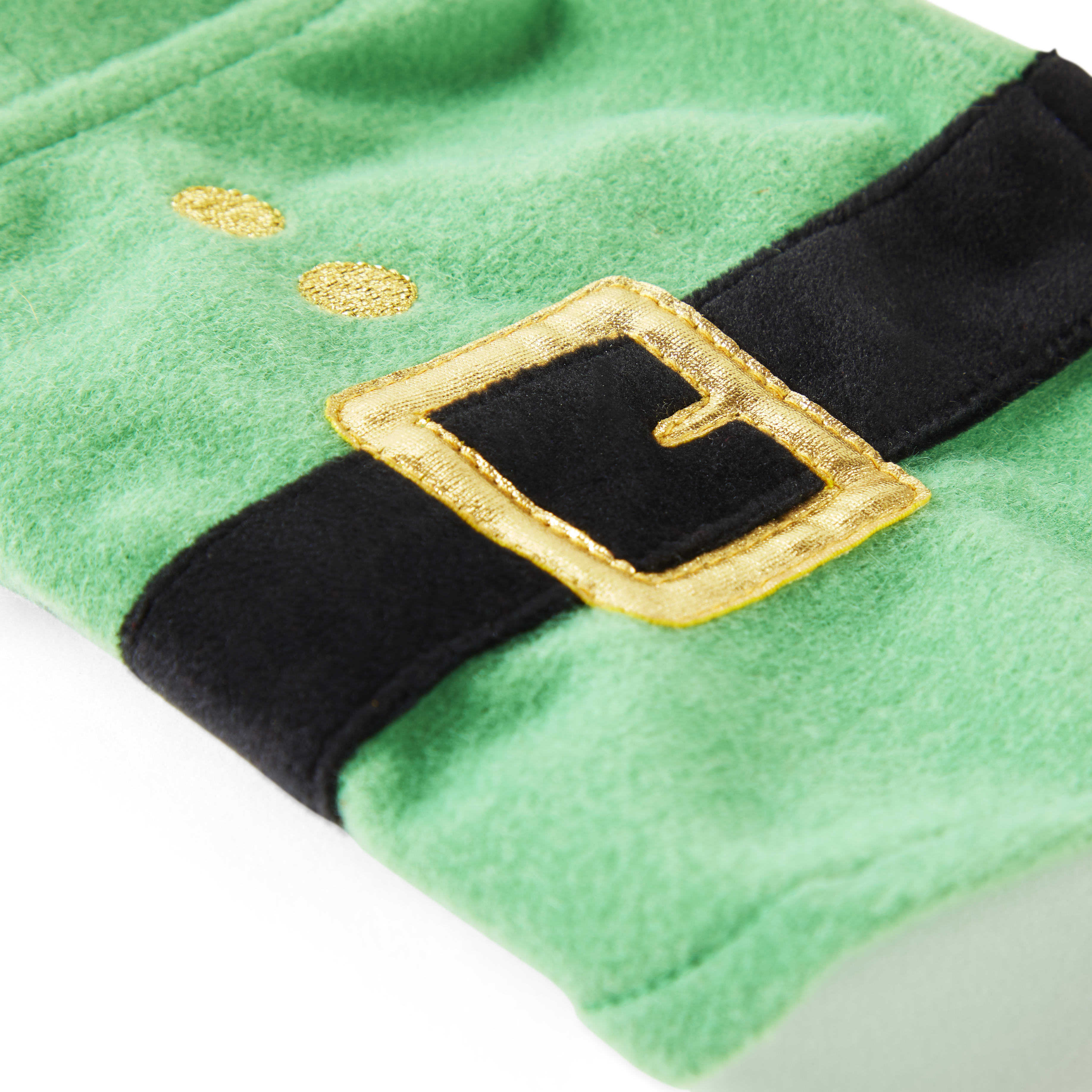 Merry Makings Elf Costume for Small Animals, Green