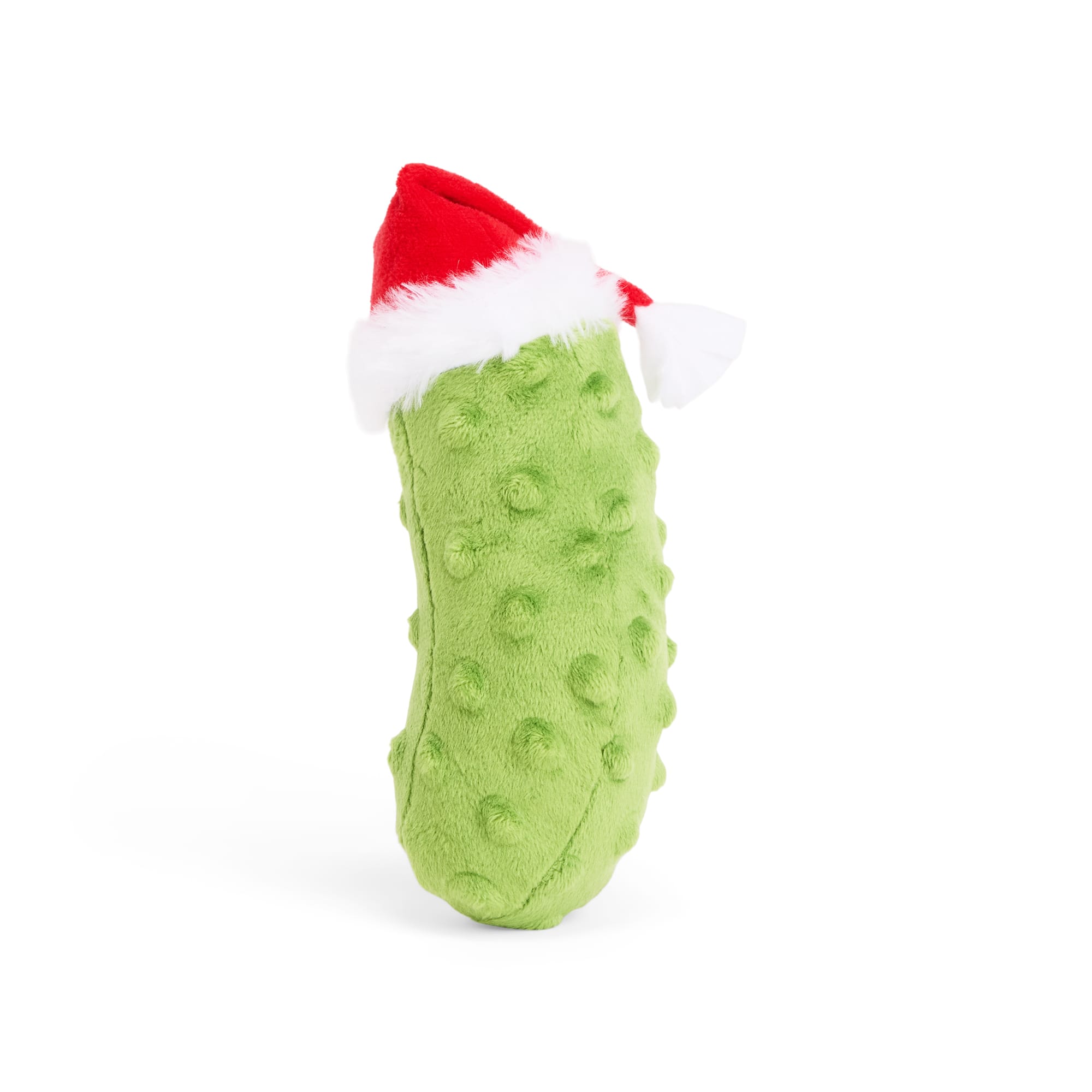 Merry Makings Plush Dill-ightful Pickle Dog Toy, Small