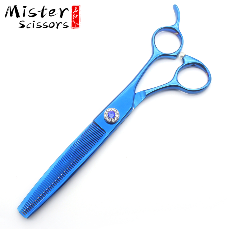 Factory Supply Hot Sale 440C Stainless Steel Pet Shears Dog Grooming Thinning Scissors 18 fish bone teeth