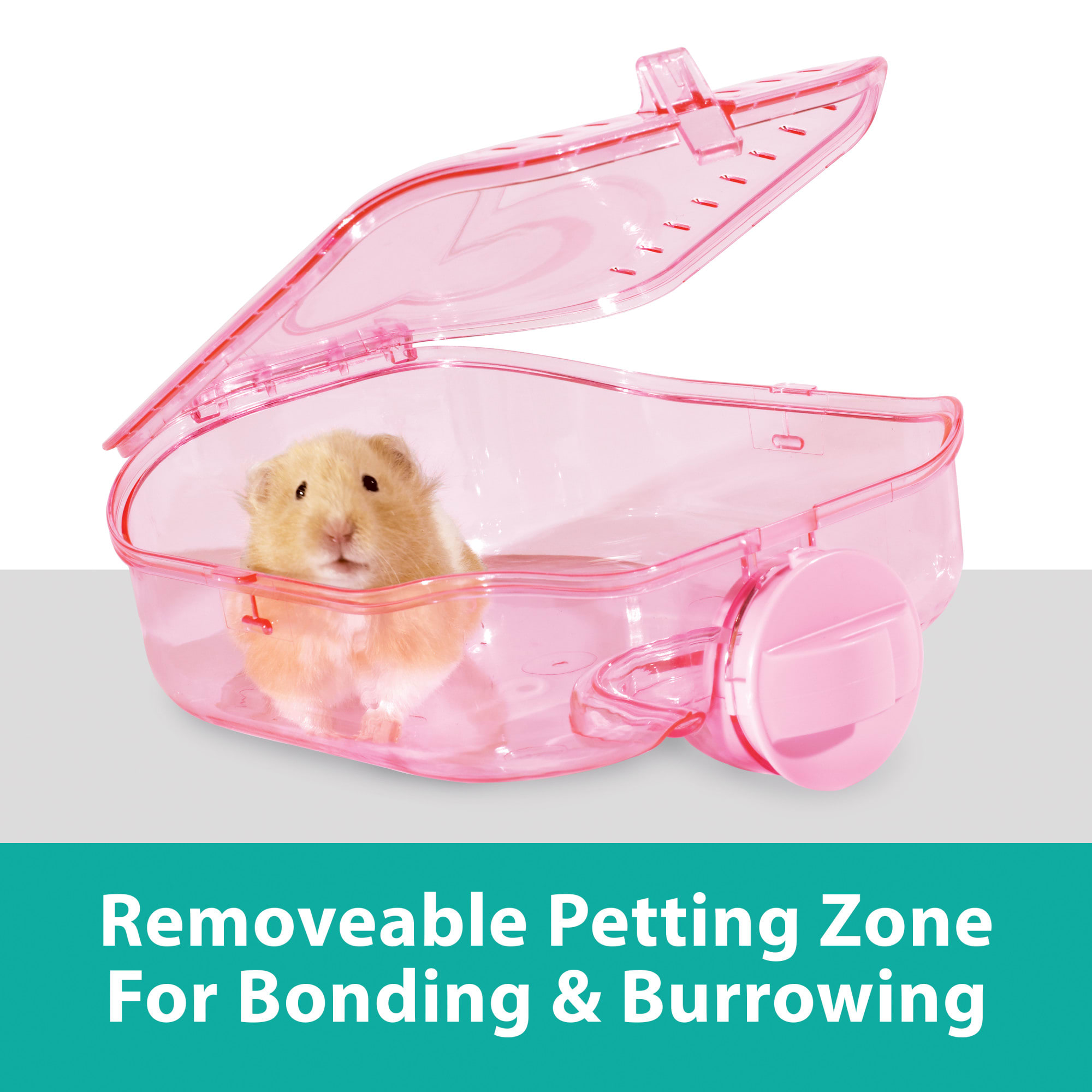 Kaytee Pink CritterTrail 1-Level Habitat for Small Animals