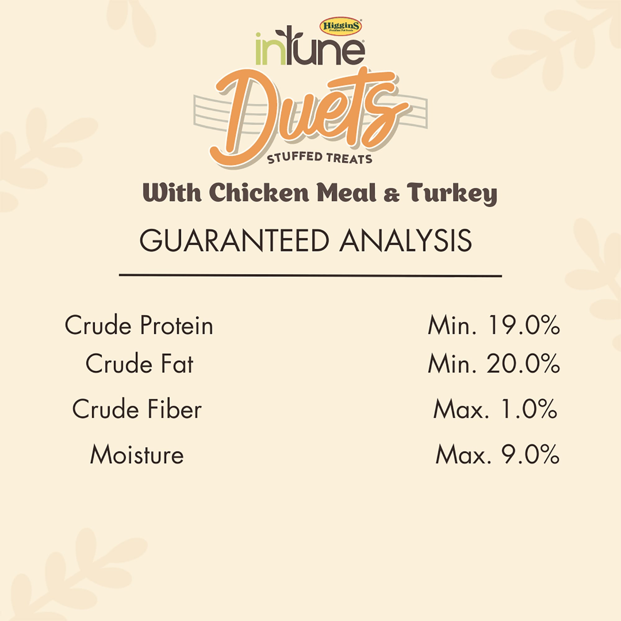 Higgins InTune Duets Chicken Meal & Turkey for Ferrets, 3 oz.