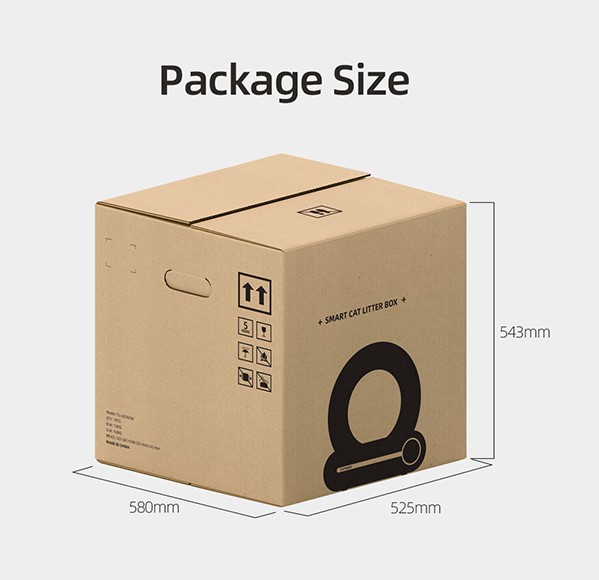 2023 Quick Self Cleaning Big Cat Toilet Automatic App Remote Control Auto Cat Litter Box