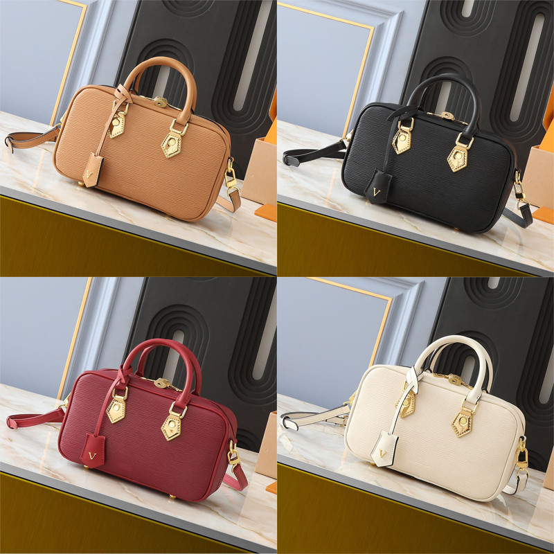 Evening Bags 2025 New Bags Water Ripple High quality Handbag Genuine Leather New women's crossbody stylish shoulder bag