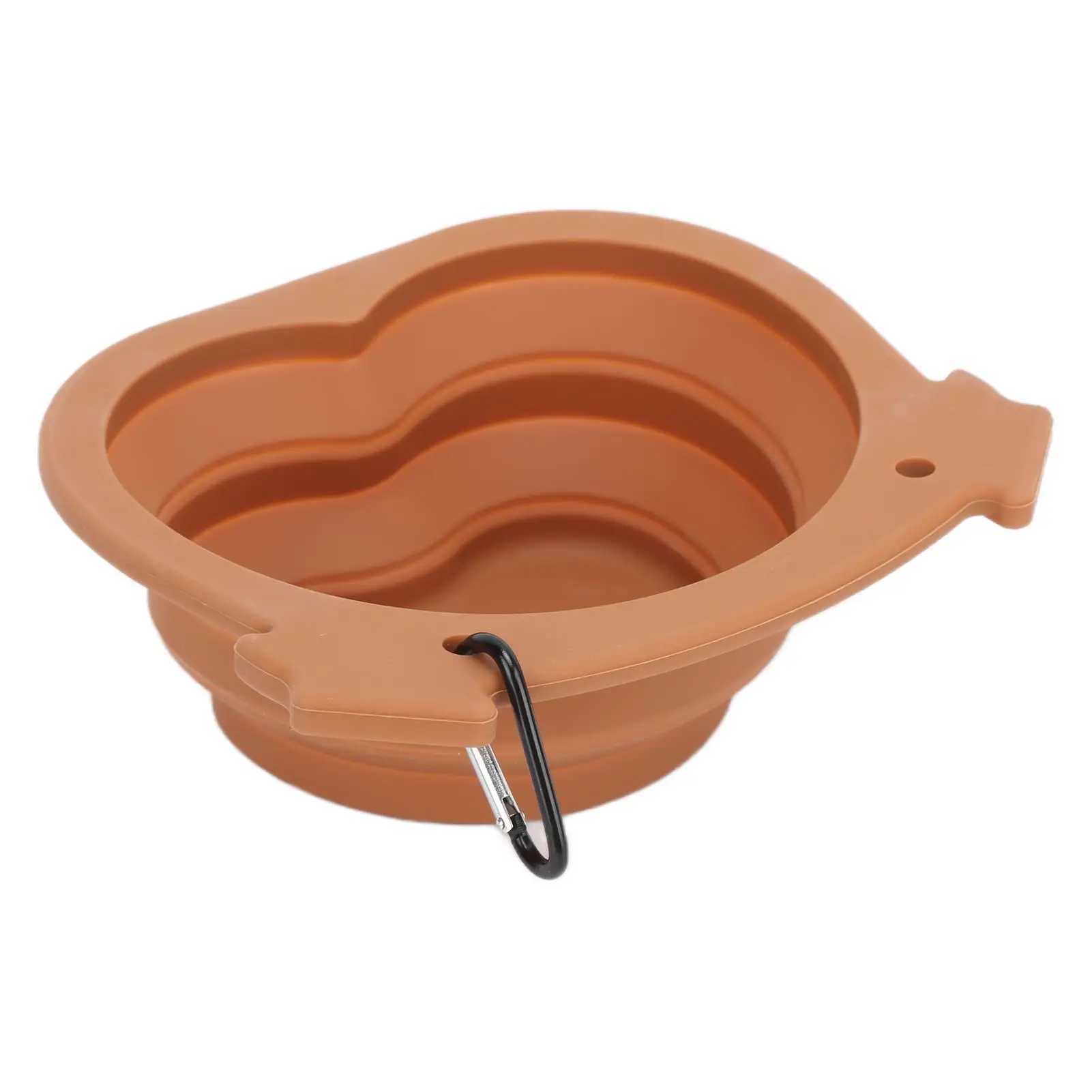 Portable Foldable Dog Cat Feeding Bowl - Outdoor Slow Feeder for Small Pets - Travel-Friendly DesignXJ241125