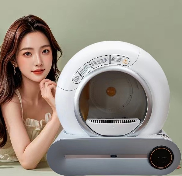 Factory Popular Wholesale Smart Cat Litter Box Intelligent Self Cleaning Fully Enclosed Large Capacity Cat Automatic Litter Box