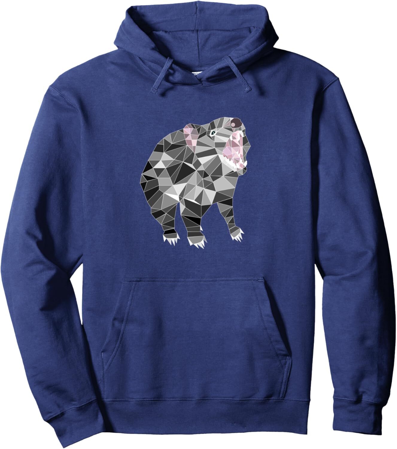 Hoodie for Mens Womens Geometric 2D Poly Tasmanian Devil T-Shirt Pullover Hoodie Graphic Hoodies sweatshirt Fashion Color
