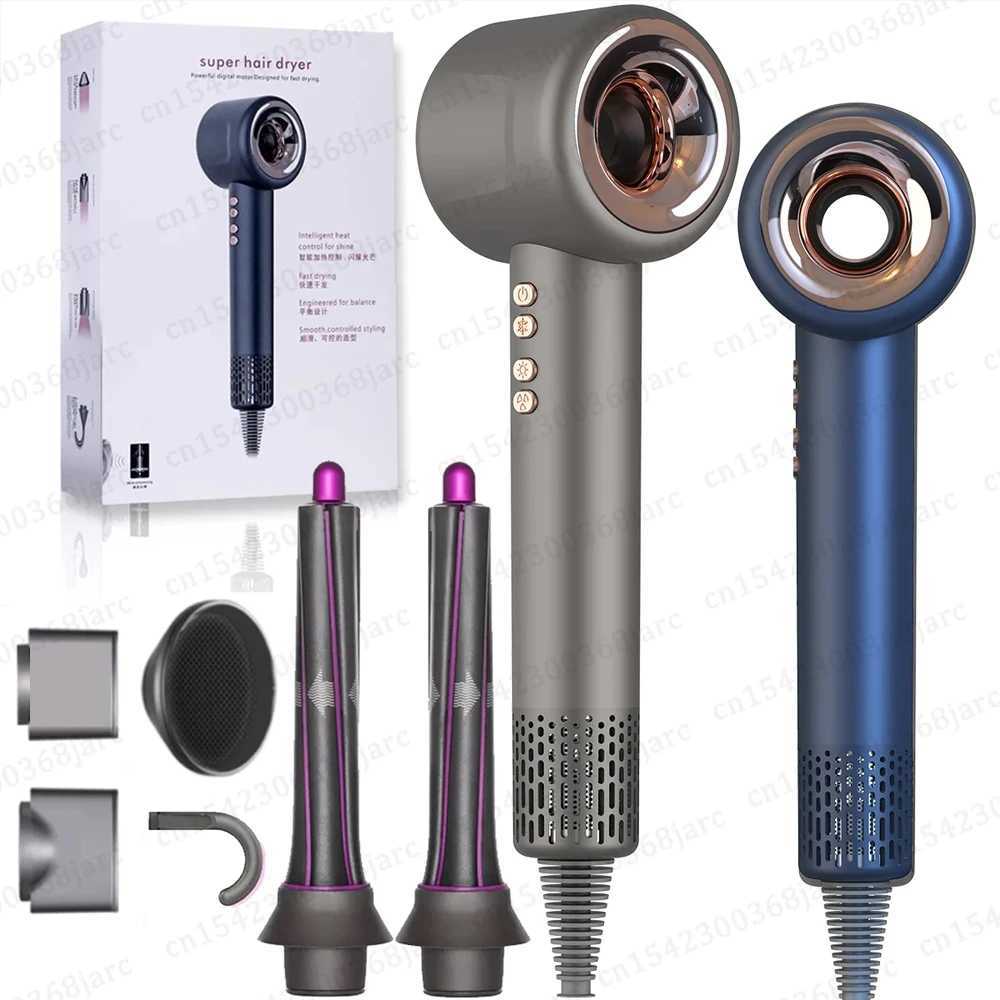 Professional super hair dryer negative ion fast drying non-woven fabric hair dryer salon household appliances constant temperature hair care W241125