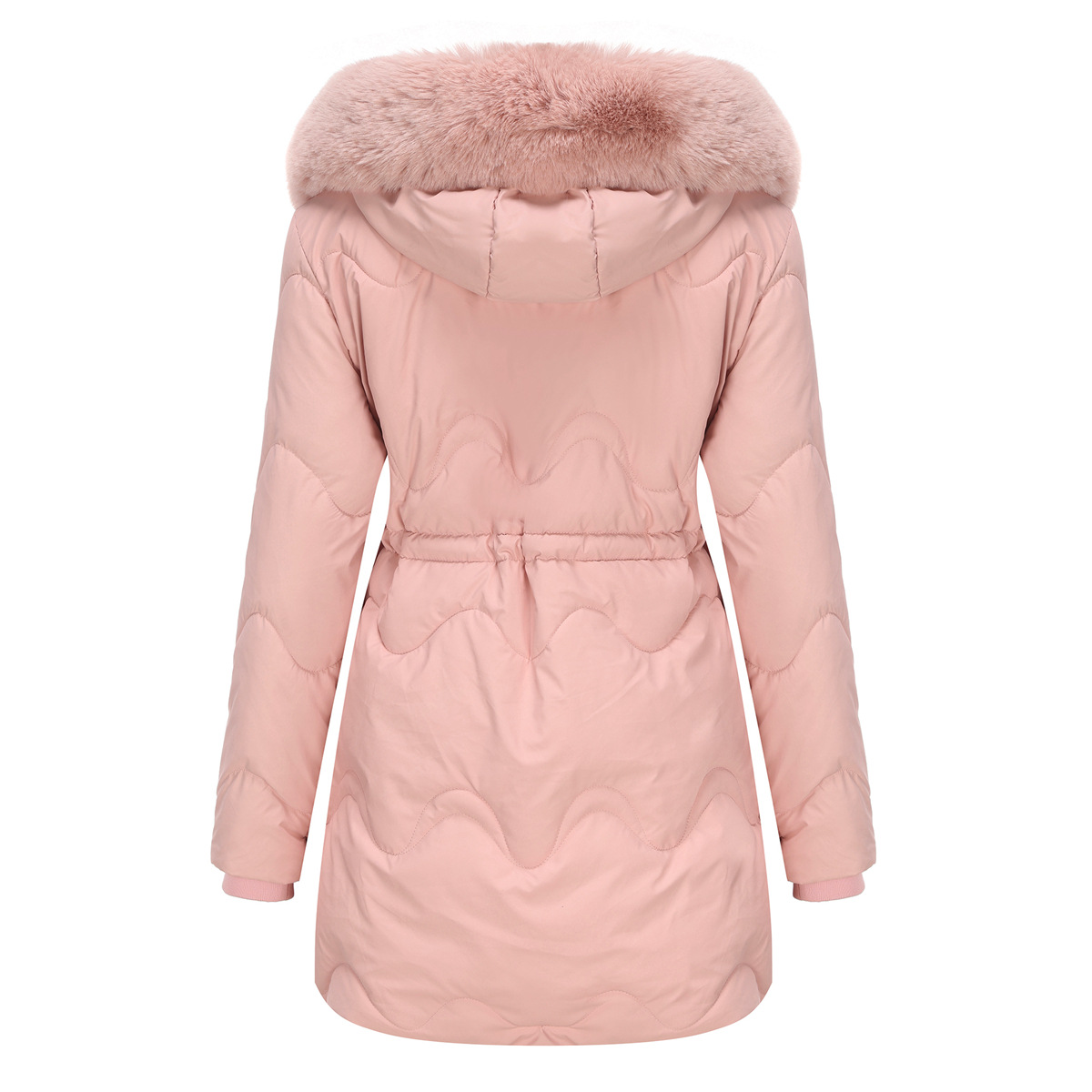 trench coat women designer clothes for women Winter Women's Cotton Clothes Mid Length Warm Jacket for Autumn and Winter Detachable Cap clothes wo