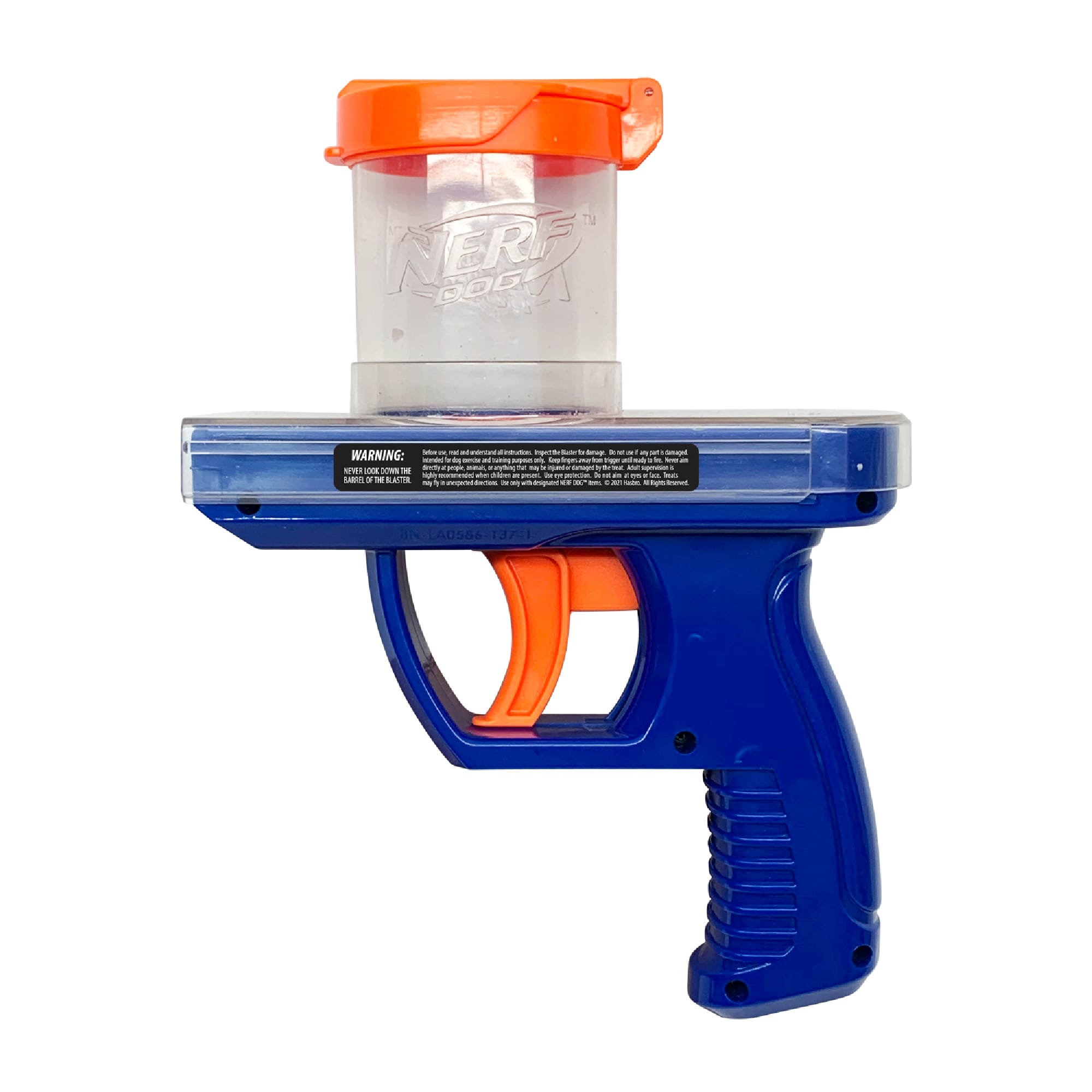 Nerf Chicken Flavored Treat Blaster Dog Toy, Medium