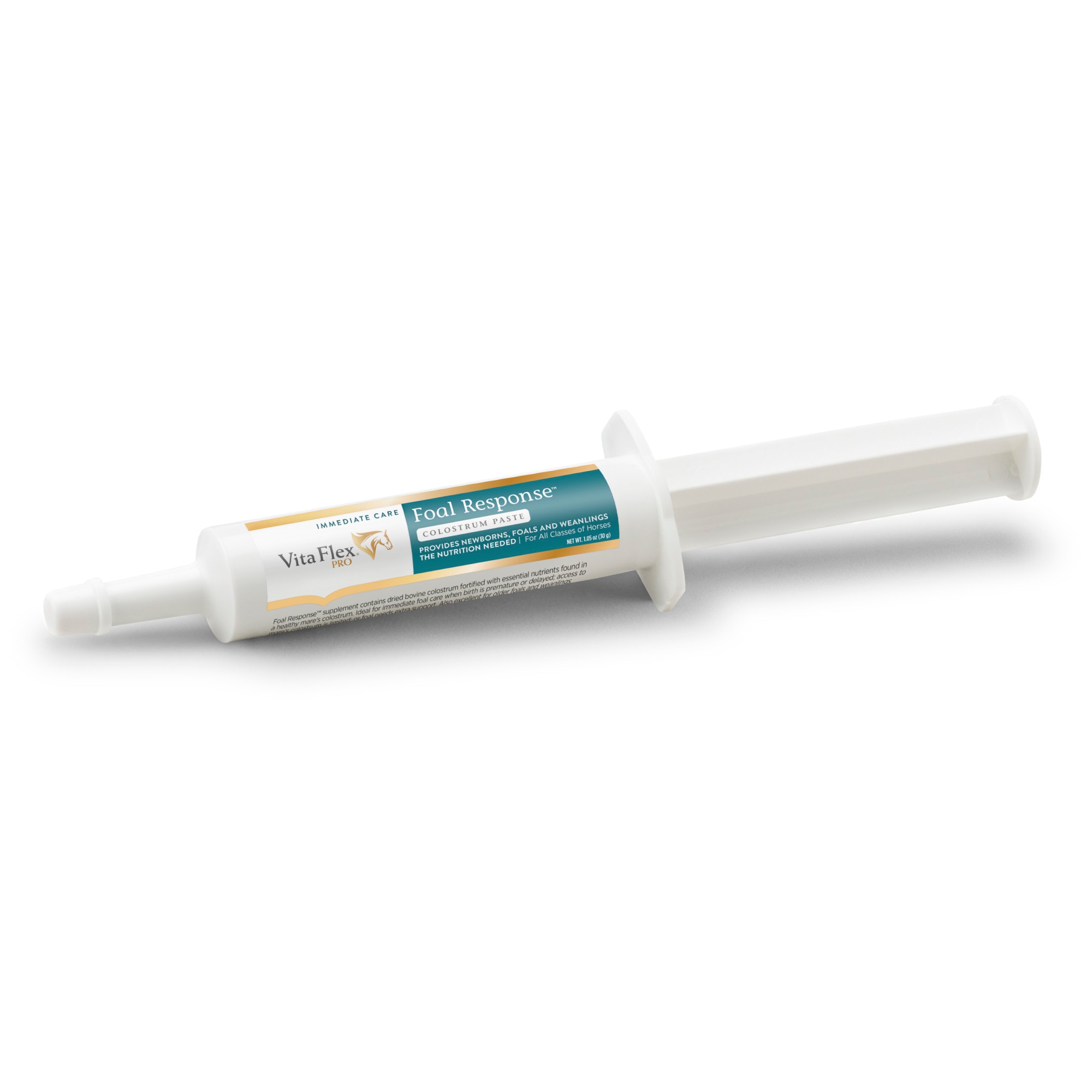 Vita Flex Foal Response Immediate Care Colostrum Paste Horses Supplement, 1.05 oz.