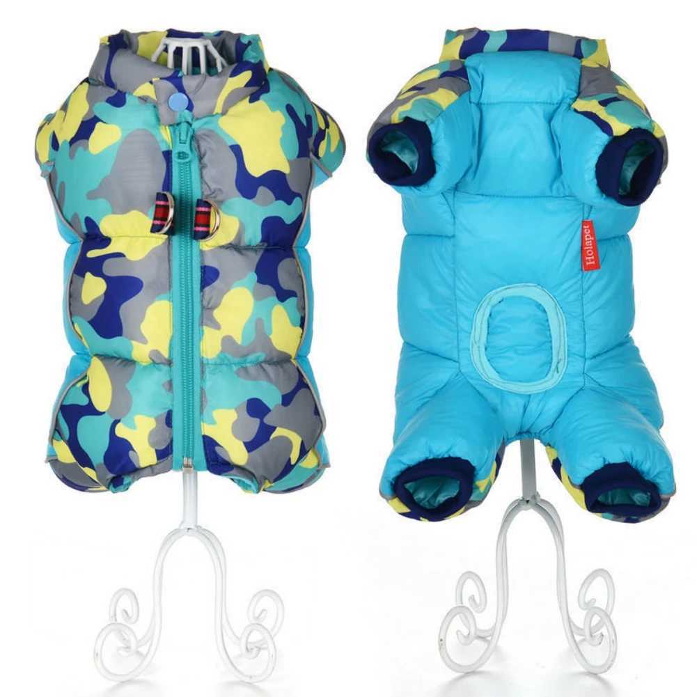 Dog Clothes Winter Warm Clothes For Small Dogs Waterproof Puppy Pet Jacket Reflective Dog Coat Chihuahua Pug Jumpsuits ClothingXJ241125