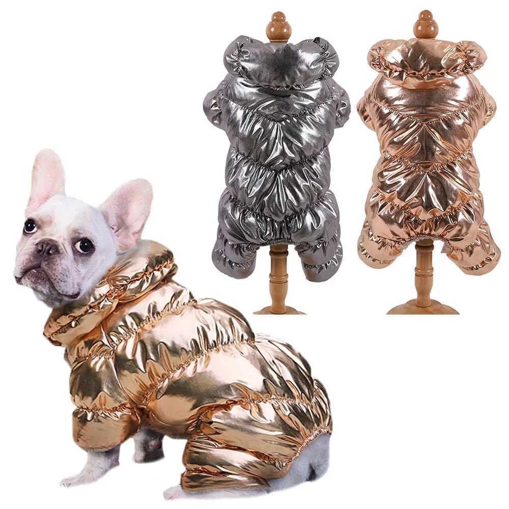 Pet Clothing Winter Dog Clothes For Small Dog French Bulldog Costume Cotton Padded Warm Outfit Puppy Dog Coat Jacket for YorkieXJ241125